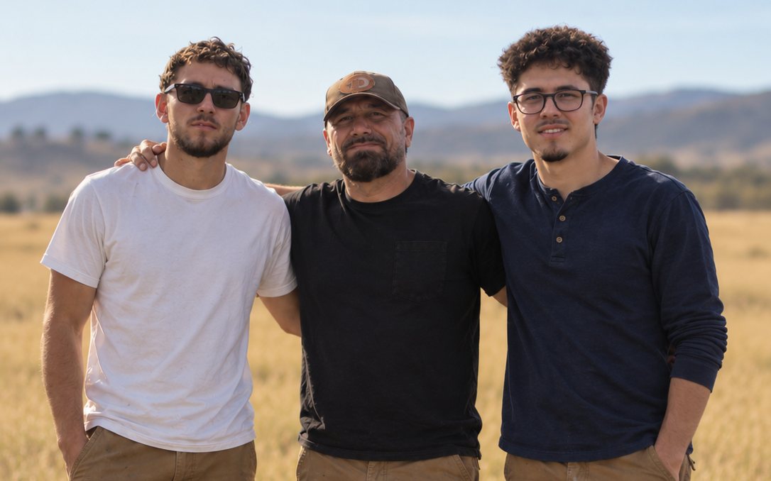 The ProTile family: Eldan Hamzic and his two sons